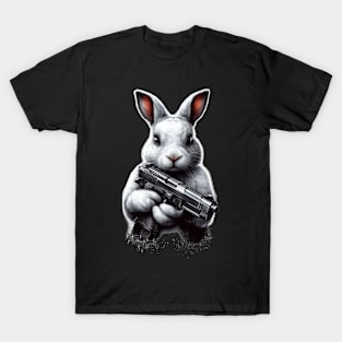 Bunny In Police T-Shirt